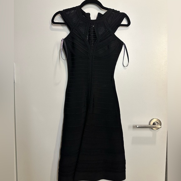 Beautiful Herve Leger midi sleeveless dress - Picture 4 of 8
